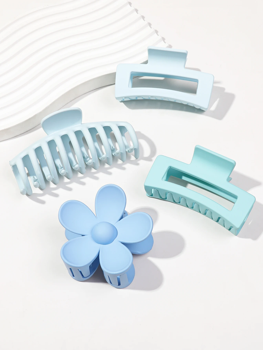 4Pcs thick Hair Claw Clips