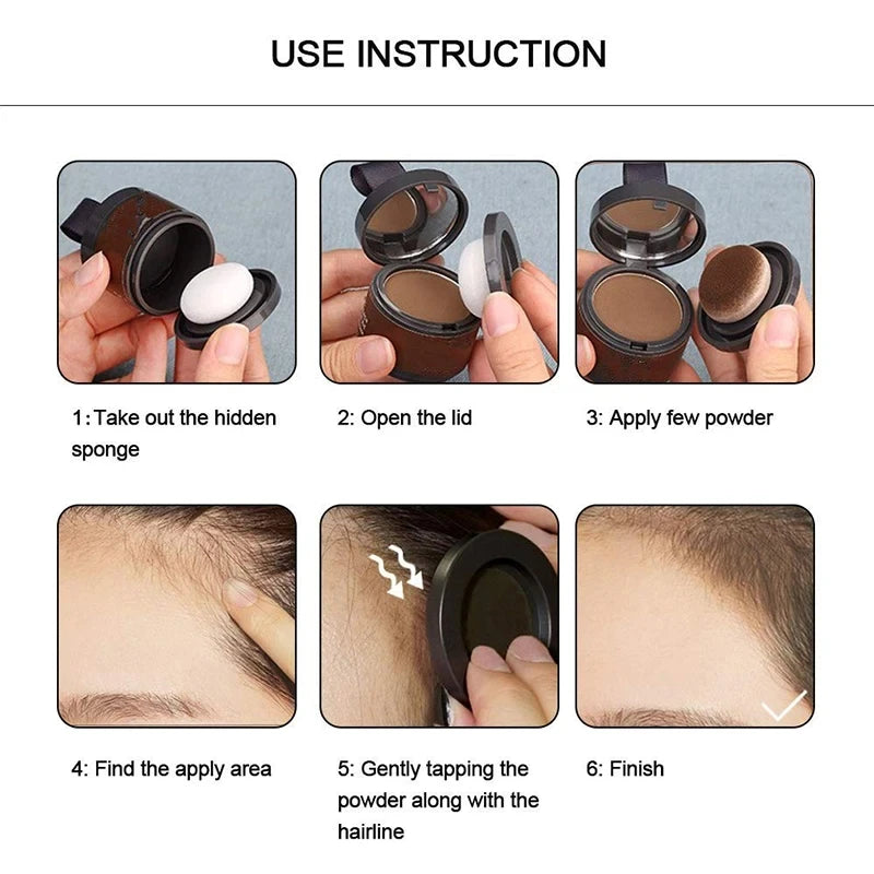 hair root touch-up powder