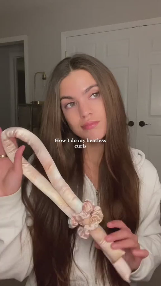 Satin Heatless curlers